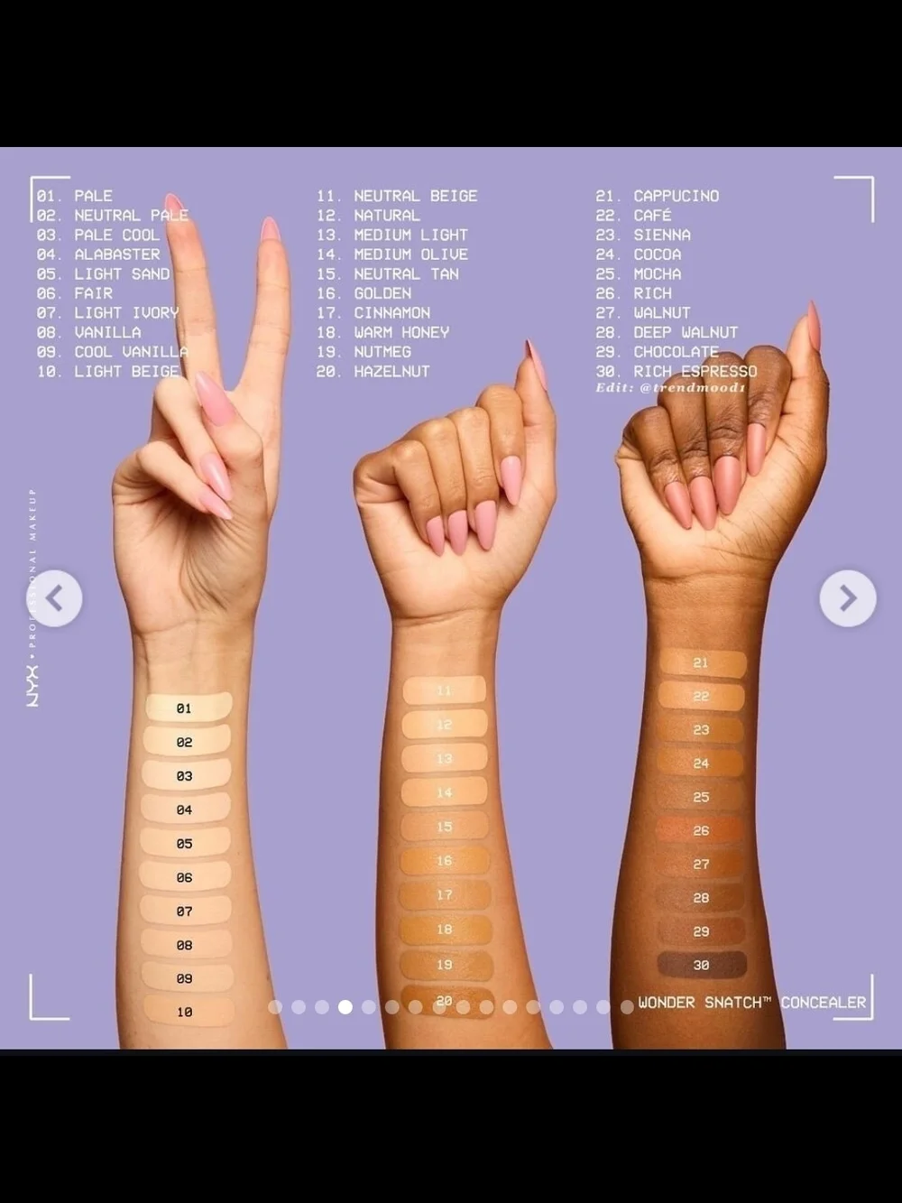 NYX Wonder Snatch Concealer In 08 Vanilla 0.10fl Oz BNIB